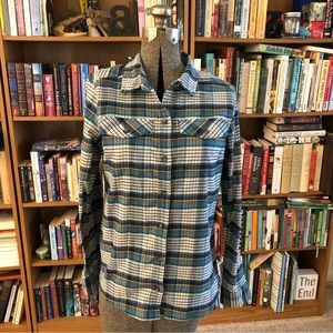 EUC LL Bean Whisper Lodge Flannel Shirt